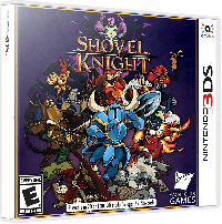 Shovel Knight Nintendo 3DS US box art